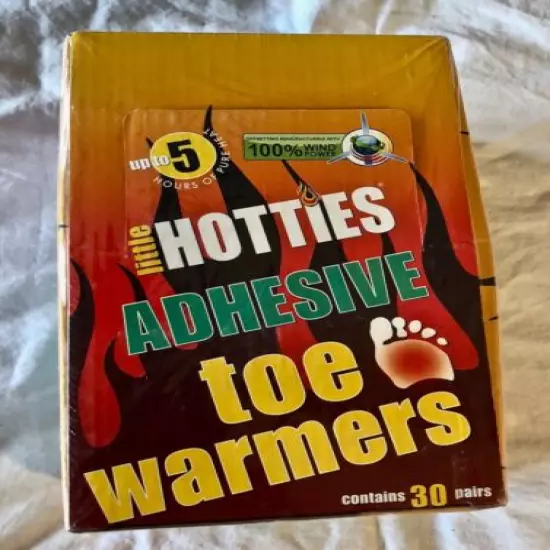 Little Hotties Adhesive Toe Warmers 30 Pairs BD0497