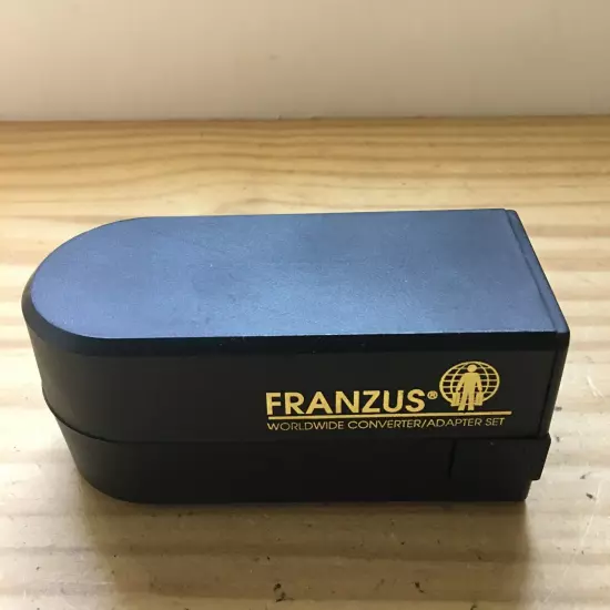 Vintage Franzus 1600 Watt Travel-Lite Worldwide Converter / Adapters Made in USA