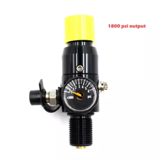 High Pressure Air Tank Regulator HPA 800-3000psi Output M18x1.5-Thread