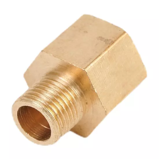 For BSP-NPT Adapter Male For BSPT To 1/4" Female NPT Brass Pipe Fitting Tool