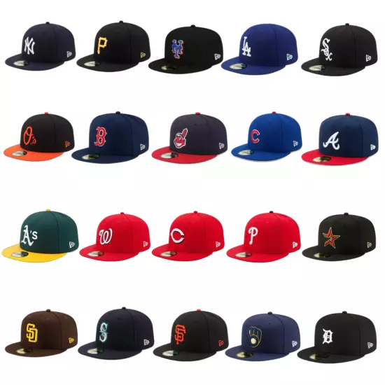 2024 New MLB Fitted Hat Men's Baseball Hat 59FIFTY 5950 Basic Stitched Hat