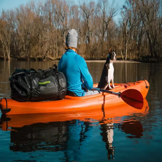 Waterproof Duffle Bag for Travel and Camping with RollTop Closure Durable