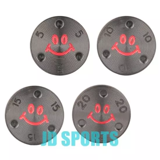 Black Smile Face Golf Weights for TaylorMade TP Collection, Spider Mini Putter