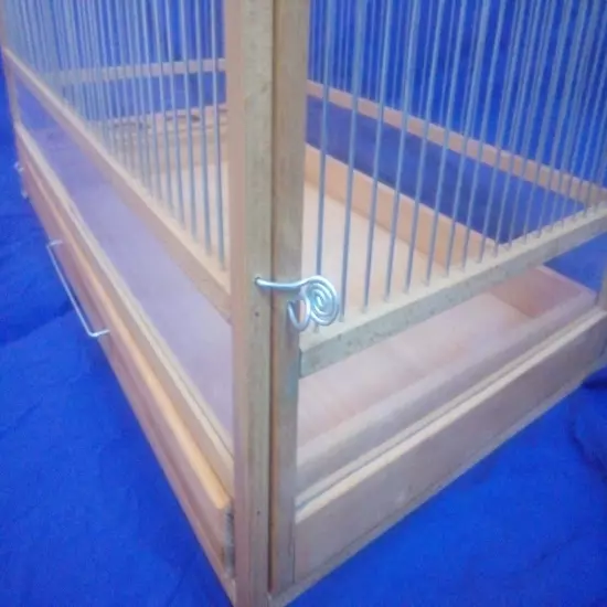 Wooden Quail Cage