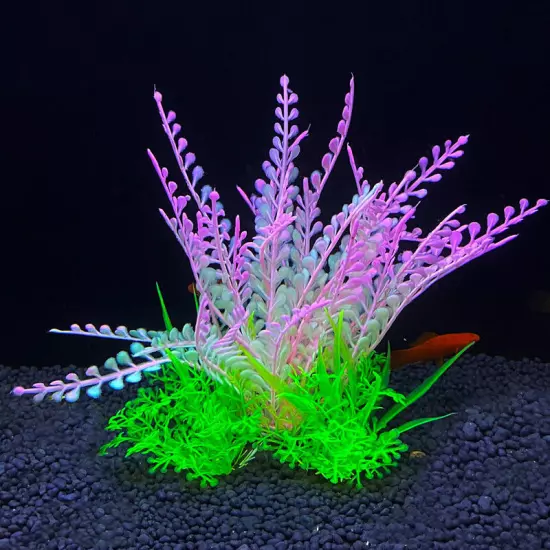 Artificial Fake Plastic Water Grass Plants for Fish Tank Aquarium Decoration