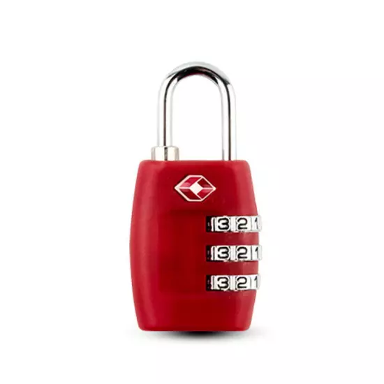 4X TSA Approved Luggage Lock Travel 3 Digit Combination Bags Suitcase Padlock