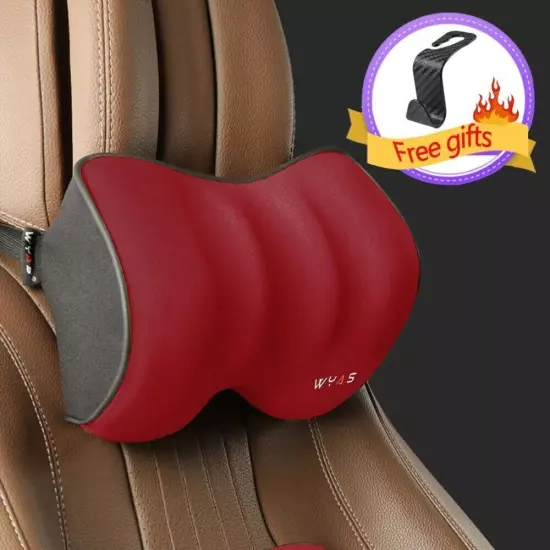 Car Pillow Car Lumbar Support Back Cushion Car Seat Neck Pillow Auto Pillow