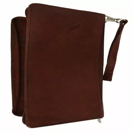 Burgundy Leather Wallet Passport Cover ID Holder Credit Card Travel Organizer