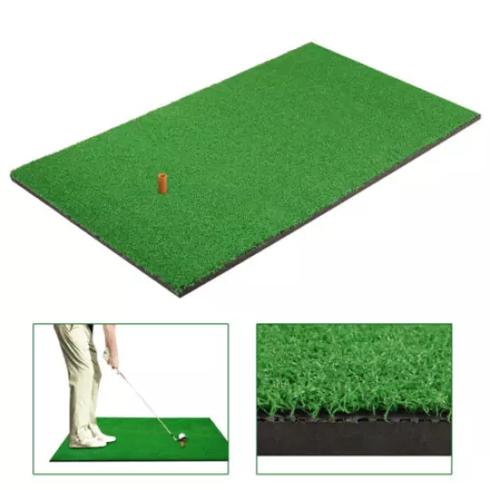 Fairway Golf Chipping Driving Range Commercial Practice Hitting Aid Mat W/ Tee 