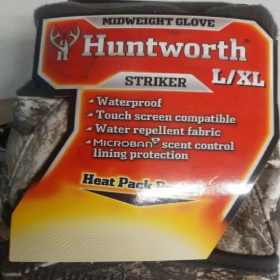 Huntworth camo gloves