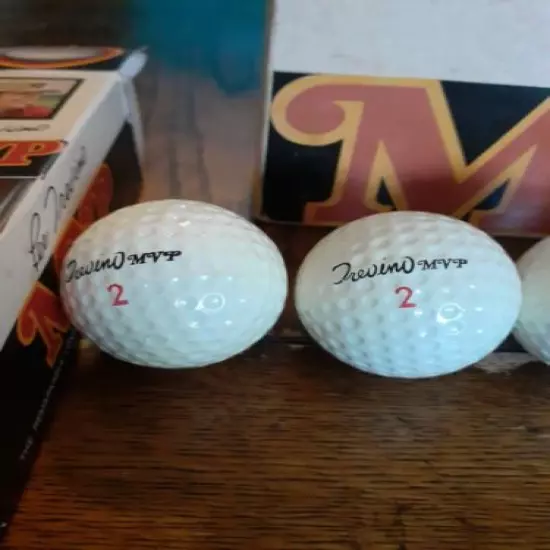 Vintage Lee Trevino MVP 2 Sleeve's of (3) Golf Balls are Mint in worn box!