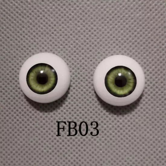 2x Lifelike Reborn Baby Doll Eyes Acrylic Eyeball For Newborn Doll Supplies DIY