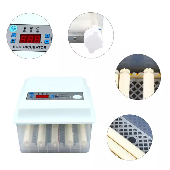 For Hatching Duck Automatic 16Eggs Incubator Hatcher Digital Temperature Control