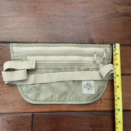 Eagle Creek Travel Gear Undercover Canvas Money Belt Bag Waist Fanny Pack 