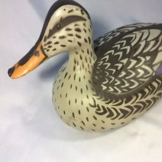 Set Of Three Duck Decoys Plastic