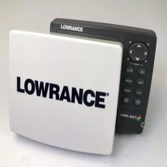 Lowrance LMS-337C DF Sonar fishfinder GPS Receiver (head & cover ,No other parts