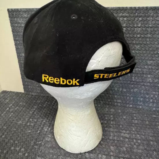 Pittsburg Steelers NFL Rebox Black Hat Unisex One Size Fits Most