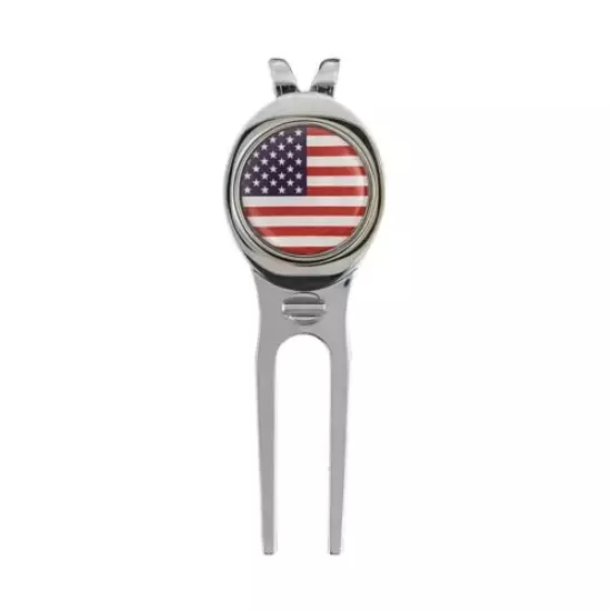 CHIVENIDO Premium Golf Divot Tool Metal Golf Divot Repair Tool and Magnetic B...