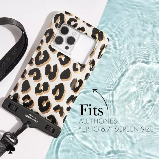 IP68 Floating Waterproof Phone Pouch - City Leopard