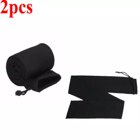 2Packs Gun Sock 54" Rifle Shotgun Shooting Bag Cover Case Bag Storage Sack Black