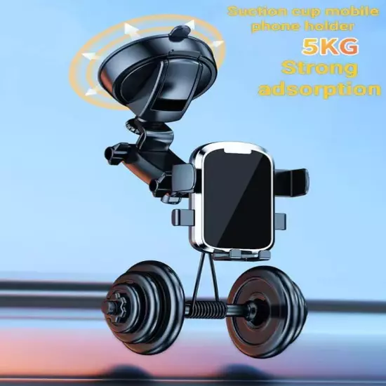 Car Mobile Phone Holder Retractable ，Rotatable, Adjustable .Suction Cup Holder, 