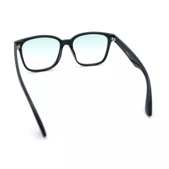 Retro Hipster Photochromic Lens Oversize Horn Rim Plastic Sunglasses