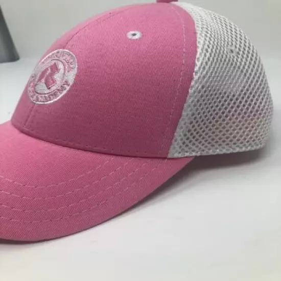 THE RIVIERA TENNIS ACADEMY Pacific Palisades Los Angeles Adjustable Pink Hat