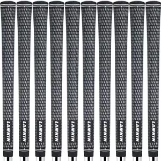 Lamkin Crossline Standard Size Golf Grips - .580 Core - Set of 10