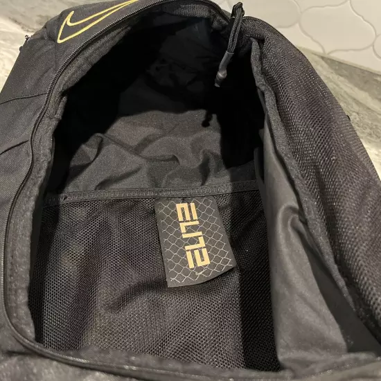 NIKE HOOPS ELITE Pro Basketball Backpack Black/Gold