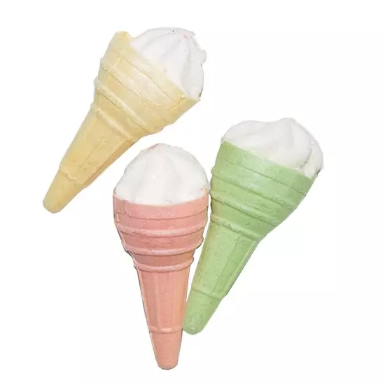 Mallow Cones Marshmallow Candy, Fluffy Marshmallows with Crunchy Cake Cone, A...