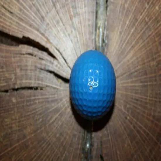 VINTAGE SOLID BLUE PING GOLF BALL MUST SEE!!!! RARE!!! 