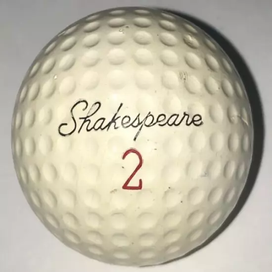 Vintage Gary Player Signature Shakespeare Golf Ball #2 (B-3-3) Made in U.S.A.