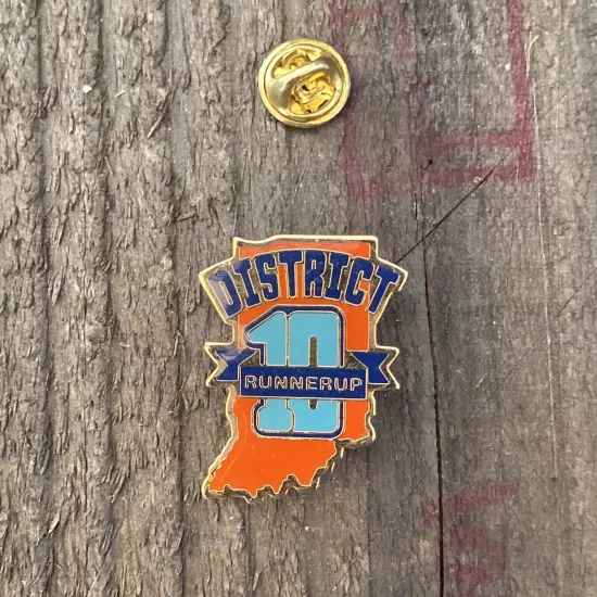 Fort Wayne Indiana District 10 Little Runner Up Lapel/Hat Pin 