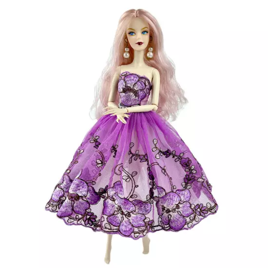 Fashion Tutu Ballet Dress For 11.5in Doll 1/6 Clothes Outfits Gown Accessories