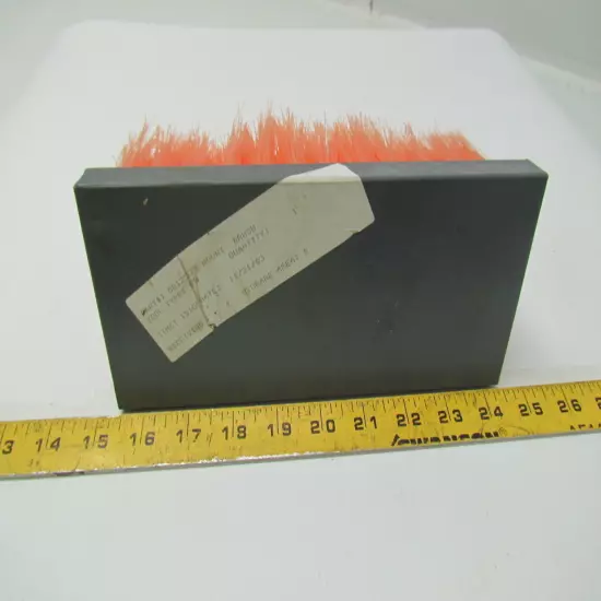 9" x 4" Industrial Block Brush 3"Trim Length 3/4"Block Height