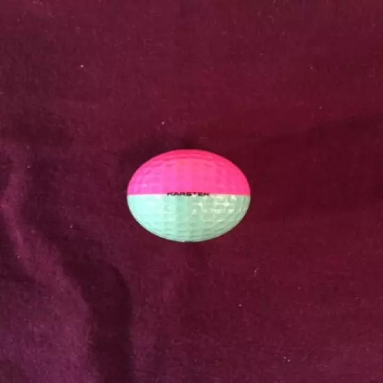 Mint Never Used Ping #3 Eye Karsten Two Color Candy Pink Golf Ball Rare Unplayed