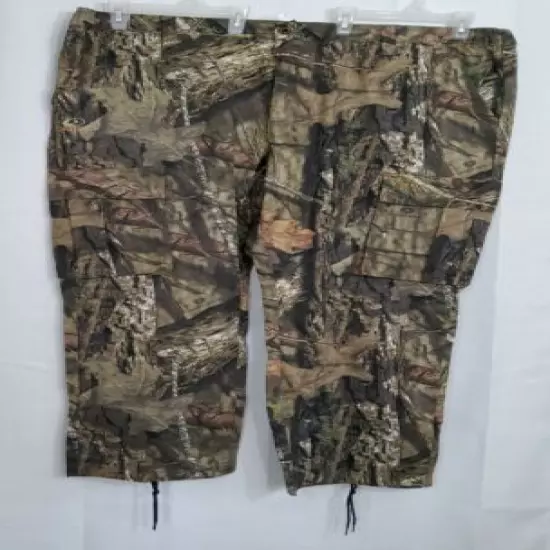 MENS NWT & NWOT MOSSY OAK CAMO CARGO PANTS SIZE 48/50