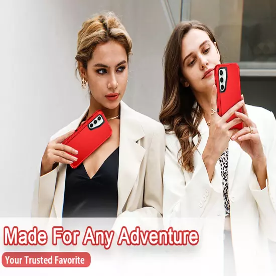 For Samsung Galaxy S23 Ultra/S22/FE/Plus Case Phone Cover Shockproof+Screen Glas