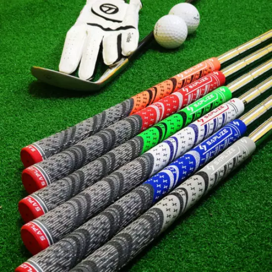 MultiCompound Hybrid Golf Grips, 13 Piece with Complete Regripping Kit, Midsize