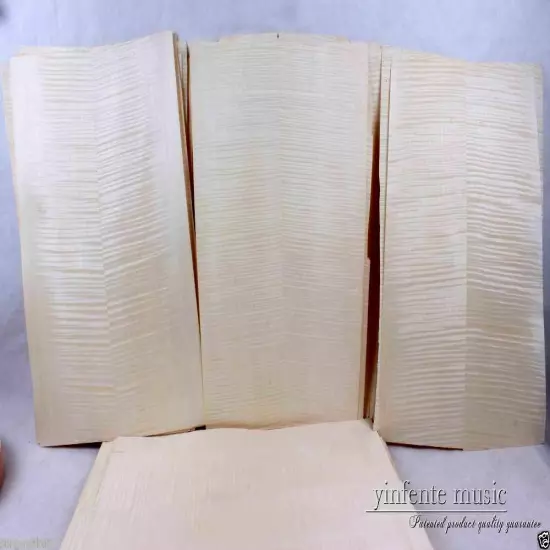 3x Guitar Body Veneered Cap Flame Maple Wood veneers for diy 48x37cm 0.5mm thick