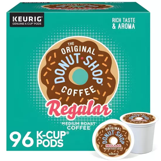 Original Donut Shop keurig Coffee K-Cups Medium Roast, 96 ct ,4-24 cts