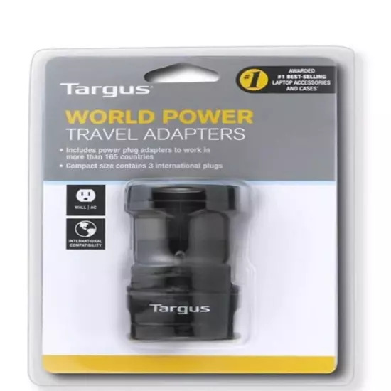 Targus International Power Travel Adapter - 2 For The Price Of One