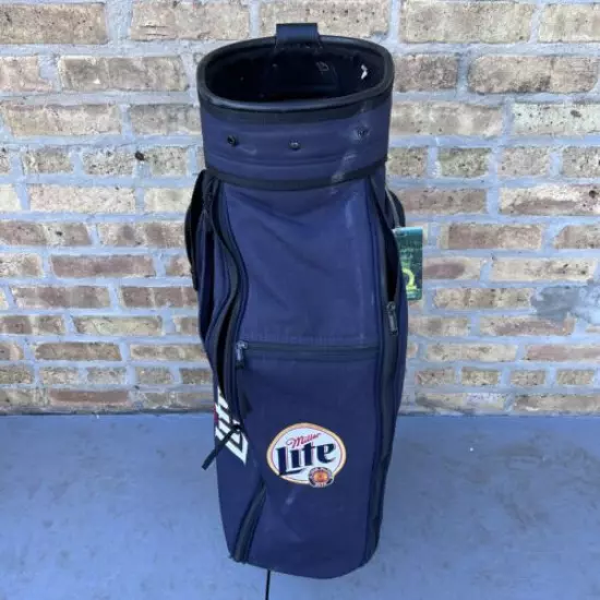 Datrek Miller Lite Golf Cart Bag 6 Way Blue Carry Strap