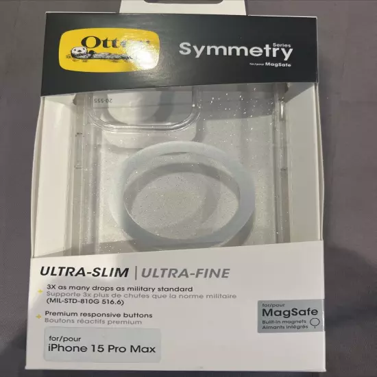 Otterbox Symmetry Series Case with MagSafe for the iPhone 15 Pro Max 6.7" New