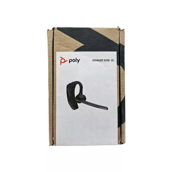 Poly Voyager 5200 UC USB-A Bluetooth Headset +BT700 Adapter USB-A 7K2F3AA NEW!