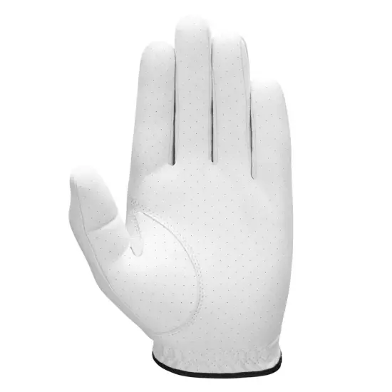 Men's Opti Flex Golf Glove, White, XX-Large, Worn on Left Hand