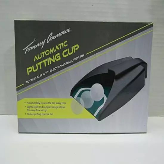 Tommy Armour golf auto putting cup New in box