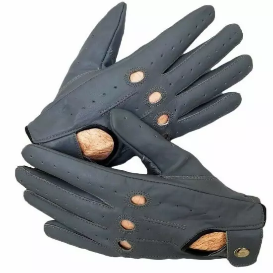 Genuine Leather Driving Gloves 