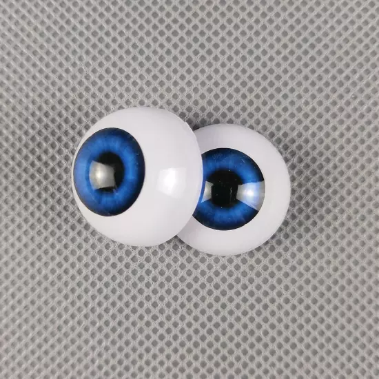 2x Lifelike Reborn Baby Doll Eyes Acrylic Eyeball For Newborn Doll Supplies DIY