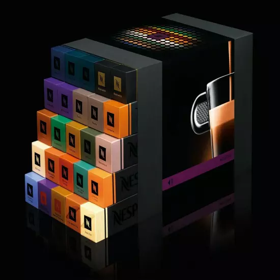 100X NESPRESSO ORIGINAL LINE CAPSULES MIX FLAVORS EXPRESS UPS SHIPPING Worldwide